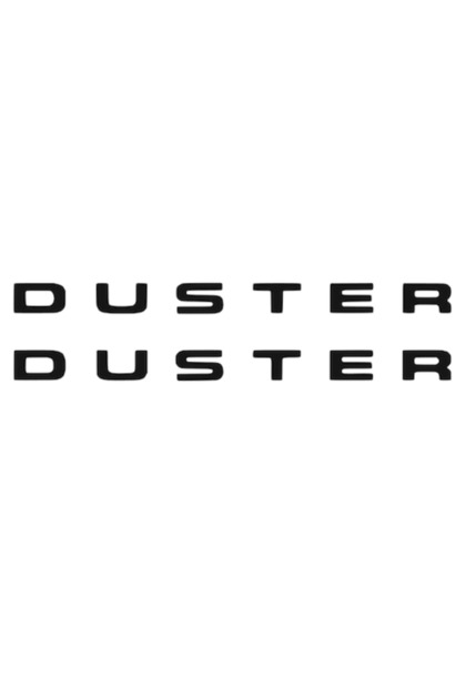 Set autocolante acoperis, Negru, Pentru Dacia Duster, 30x2 cm