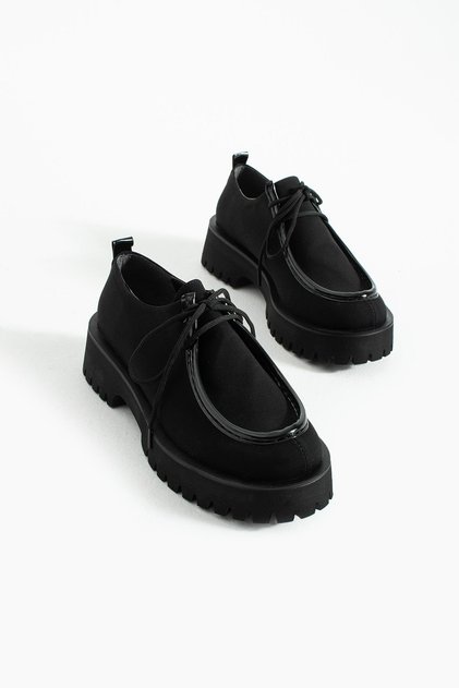 Women's High Sole Loafer Arden - Black