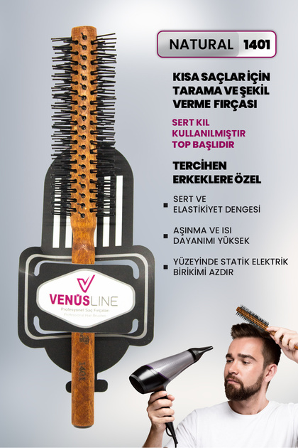 VENÜS LİNE VL Venüsline Professional 1401 – Kısa Saçlar İçin Masaj