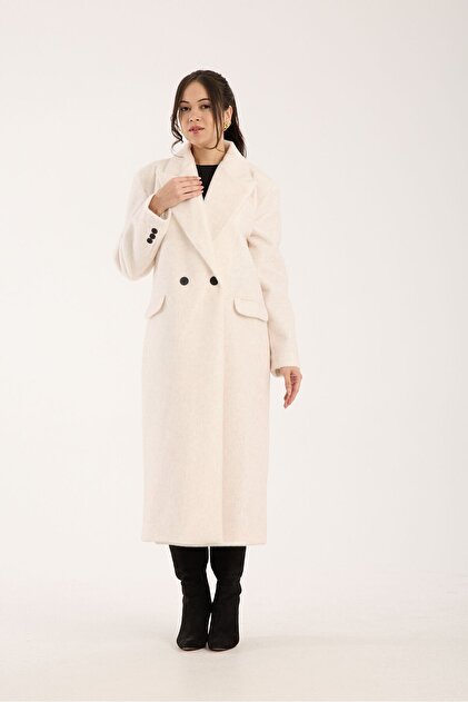 Özlem Yıldız Fox Kumaş Uzun Oversize Kaban - Fiyatı, Yorumları
