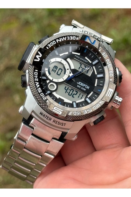 Joefox şık spor dijital analog 3 atm su geçirmez distribütör firma