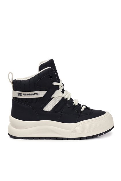 Black Sneakers Vegan Women's Boots