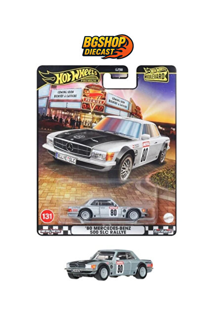 メル HOT WHEELS Premium Boulevard '80 Mercedes-Benz 500 SLC Rallye