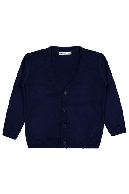 Basic Knitwear Cardigan for 2-5 Years - Navy Blue
