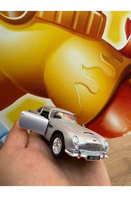 scntoys 1963 Model Aston Martin DB5 Diecast Model Araba Çekbırak