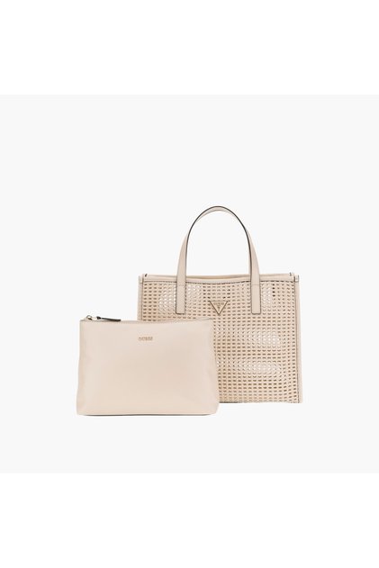 Perforated Tote Bag with Pouch