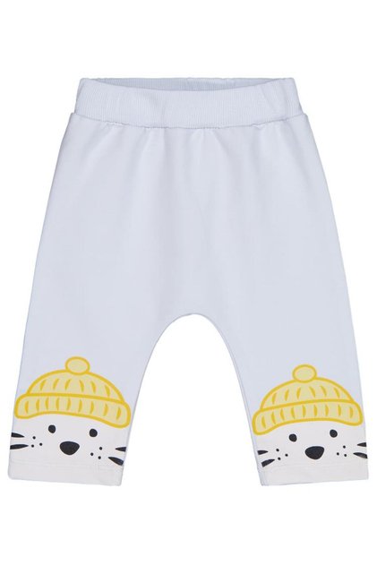 Seal Printed 6-18 Months Single Bottom Baby - Blue