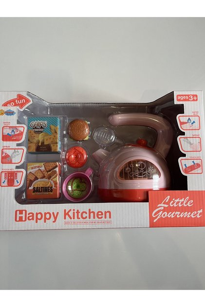 Pilli Işıklı Sesli Duman Çıkaran Kettle Oyun Seti