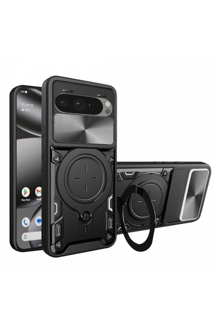 Θήκη για Pixel 10 Pro XL, Techsuit, CamGuard Pro, Μαύρη