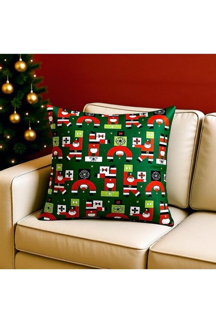 Cozy Room - Vinterfint Cushion Cover, Green, 50X50 cm
