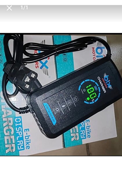 Bix Vsm hızlı şarj aleti 48V 20AH dijital şarj aleti otomatik