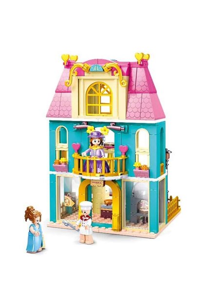 Set de construcții Visul fetei, 287 piese, Pizzerie -