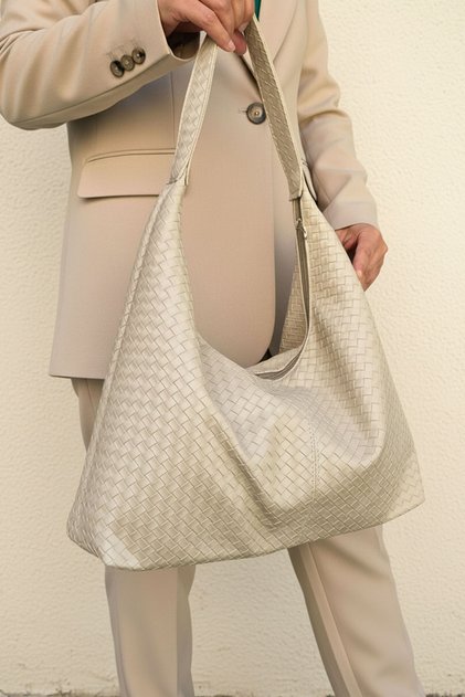 Soft Faux Leather Women's Bag Suitable for Hand Shoulder and Back Use