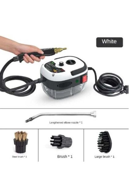 2500W High-Temperature Household Steam Cleaner - Sterilization for Home, Car, Kitchen Hood