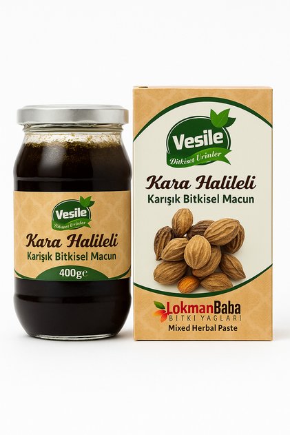 Kara Halileli Bitkisel Macun 400 g