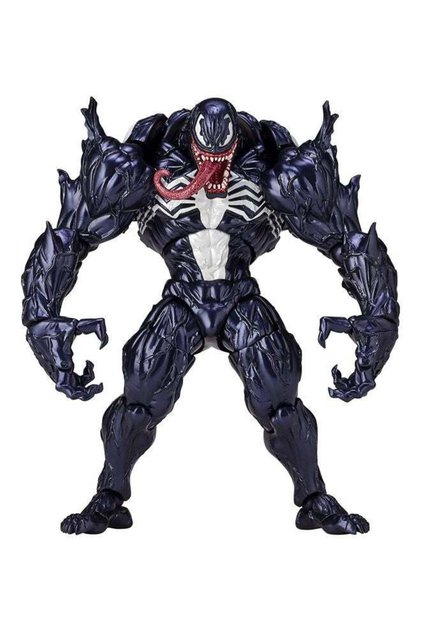 The Marvel Superhero Series No.003 Spiderman Venom Action Model Figure