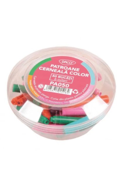 Patroane Cerneala Daco, 50 Buc/Cutie, Multicolore