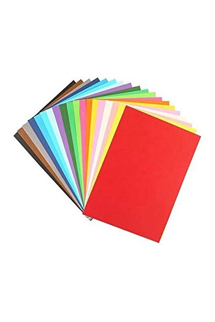 Color Copy Paper, Plain, Beige; Blue; Green; Pink; Yellow, A4, 80Gsm, 100 Sheets