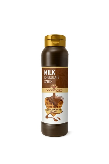 Sütlü Çikolatalı Waffle Krep Pankek Sosu 1 KG