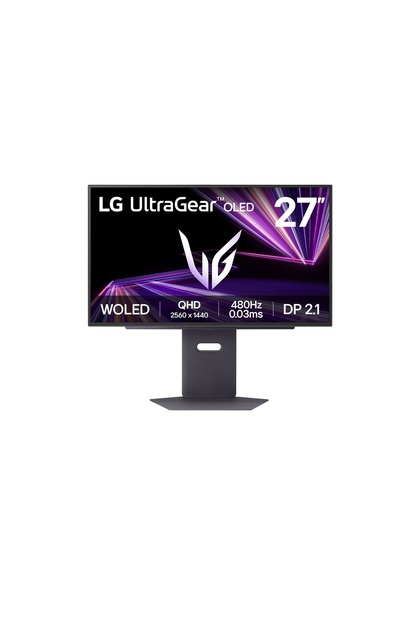 LG 27'' UltraGear OLED GX7 27GX790A-B 480Hz 0.03Ms OLED QHD Pivot