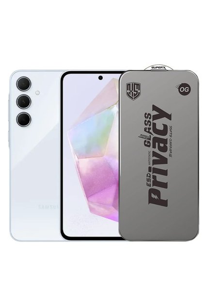 Folie de Sticla Privacy, Flippy, ESD Compatibila cu Samsung Galaxy A35