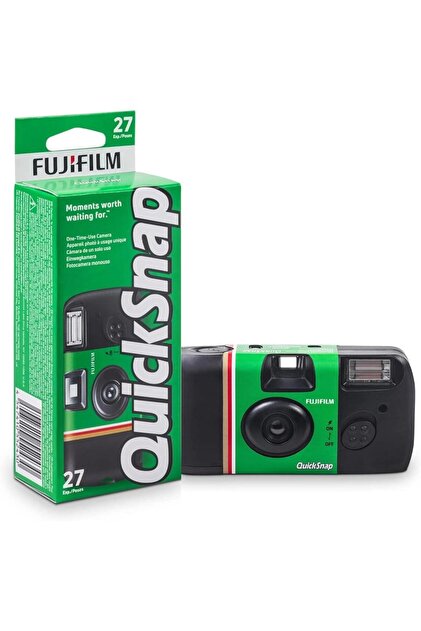 FUJIFILMCT202673～CT202676セット Fujifilm Tek Kullanımlık 27pozluk Analog Fotoğraf Makinesi Çekat