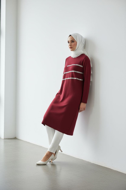 Plus Size Tunic Twist Knitted Fabric Lycra