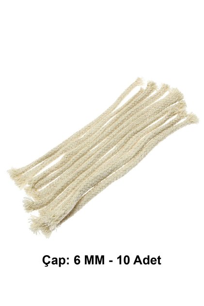 Alkol Lambası - Ispirto Ocağı Fitili - B / Çap: 6 Mm - 10’lu Paket