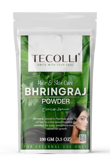 Bhringraj Powder - For Hair Care, Promotes Healthy Scalp , Hair Growth| Chemical free |Non Gmo -100g