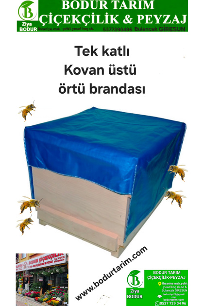 Bulancak Arı Kovan Üstü Örtü Brandası