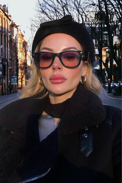 Unisex Cross Cut Wayf gradient color LIGHT MODEL Classic Sunglasses /coolandbetter