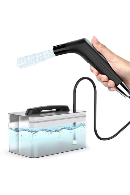 Portable Electric Shattaf with 1.2m Hose and 2.3L Container (DX3631)