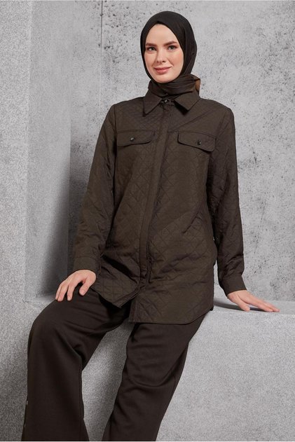 Quilted Patterned Tunic 45225