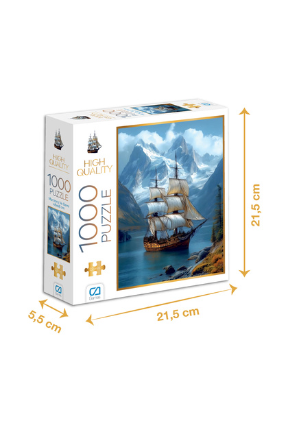 CA Games MANZARA VE GEMİ PUZZLE 1000 PARÇA - Fiyatı, Yorumları