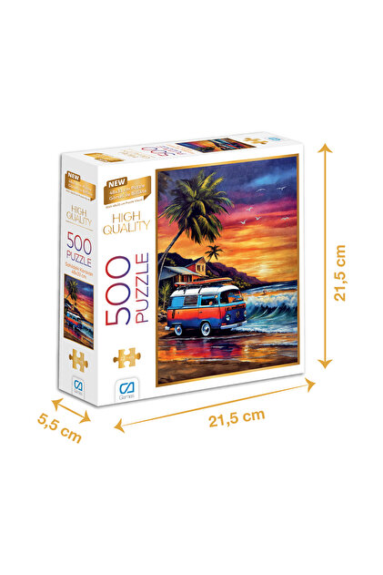 CA Games Mavi Karavan 1000 Parça 2,2mm Kalınlık 48x68cm