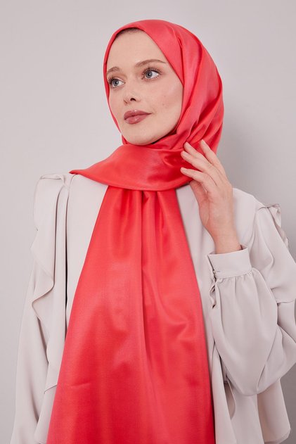 Pomegranate Flower Silk Shawl