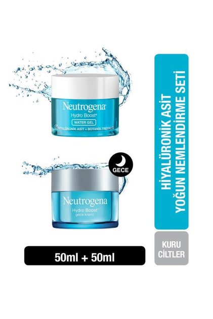 Hydro Boost Water Gel 50 ml+Gece Kremi 50ml