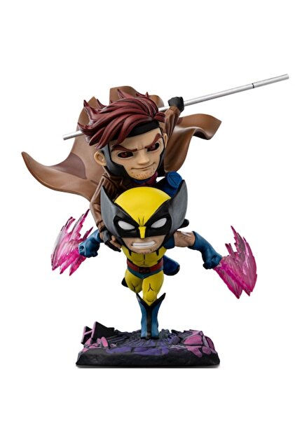 Φιγούρα MiniCo X-Men '97 - Gambit and Wolverine