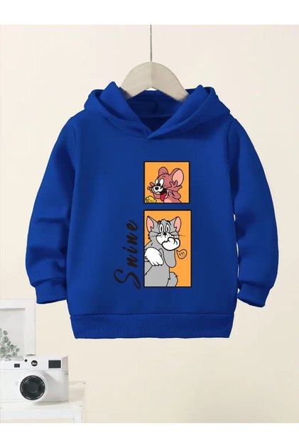 Tom and Jerry Hooded Sweatshirt
