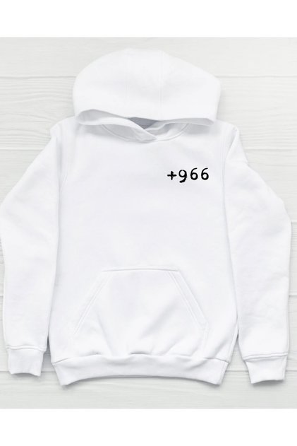 Men's +966 Printed Hoodie