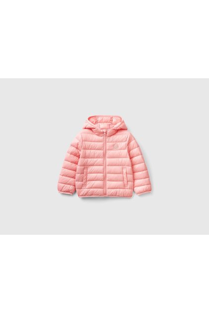 Girls' Hooded Logo Jacket