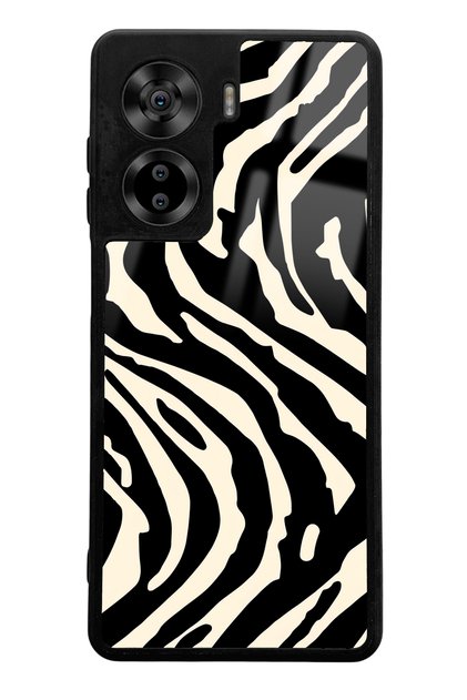 Casper Via X40 Zebra Design Glossy Phone Case Compatible