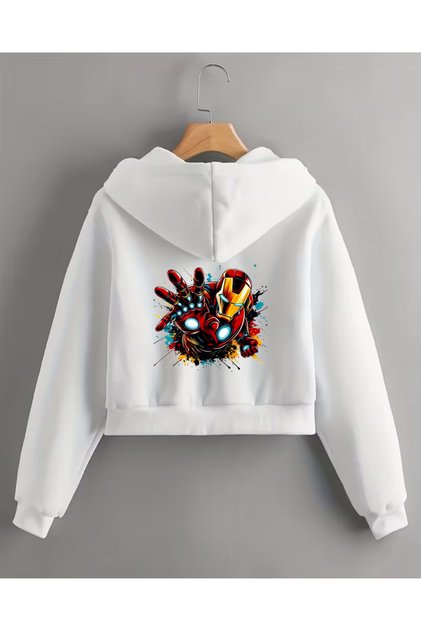 Iron Man Printed Jacket for Boys