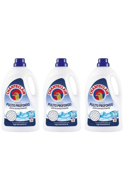 Set 3 x Detergent lichid de rufe curatare in profunzime, Chanteclair, 1575ml, 35 spalari