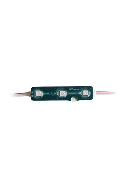 Modul LED cu 3 LED-uri SMD5050 Verde IP67 12V