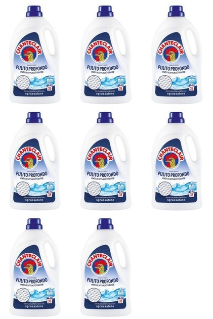Set 8 x Detergent lichid de rufe curatare in profunzime, Chanteclair, 1575ml, 35 spalari