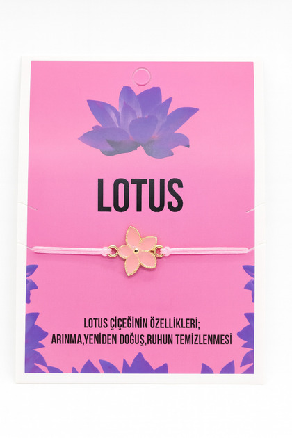 Lotus Figured Children's Bracelet – Colorfast, Durable String Bracelet