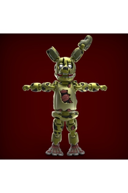Giftbox3d Five Nights at Freddy's Karakterlerinden Springtrap