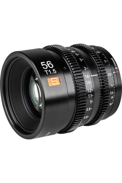 56mm T1.5 Κινηματογραφικός Φακός Super35 Χειροκίνητος για Sony E-mount