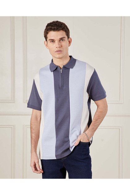 Men Multicolour Short Sleeved Polo Shirt